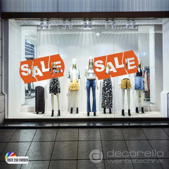 SALE Price Tag Etikett Aufkleber SALE Price Tag - SALE Aufkleber in Form eines Preisetikett