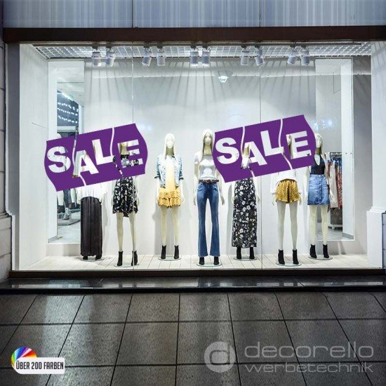 SALE Price Tag Etikett Aufkleber SALE Price Tag - SALE Aufkleber in Form eines Preisetikett
