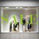 SALE Schaufensteraufkleber S002T3 SALE Schrift für exklusive Boutiquen