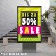 SALE Plakat modern SALE Plakat modern