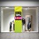 SALE-Aufkleber für Schaufenster von SALEAUFKLEBER.COM SALE Skyscraper - Aufkleber oder Plakat für Schaufenster